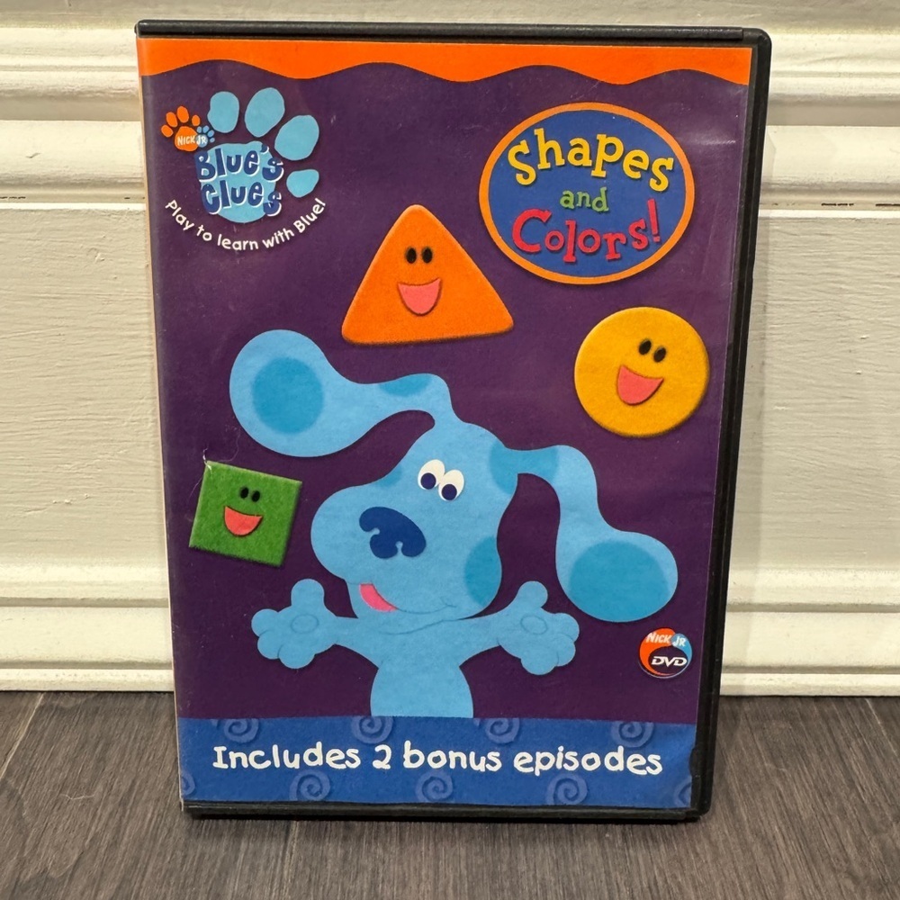 Blue's Clues Shapes and Colors DVD with Joe (circa 2003)